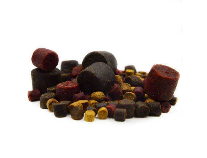 BOUNTY MIX pellets - warm water (20+) 2-12mm 0.8 kg