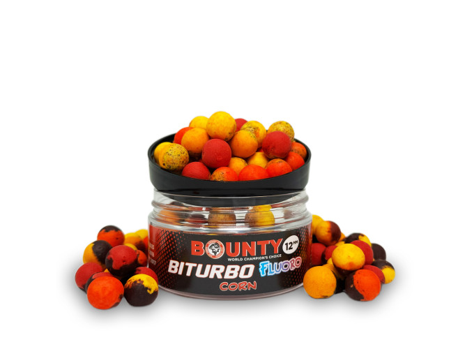 Premium hookbait BOUNTY FLUORO BITURBO CORN 10mm