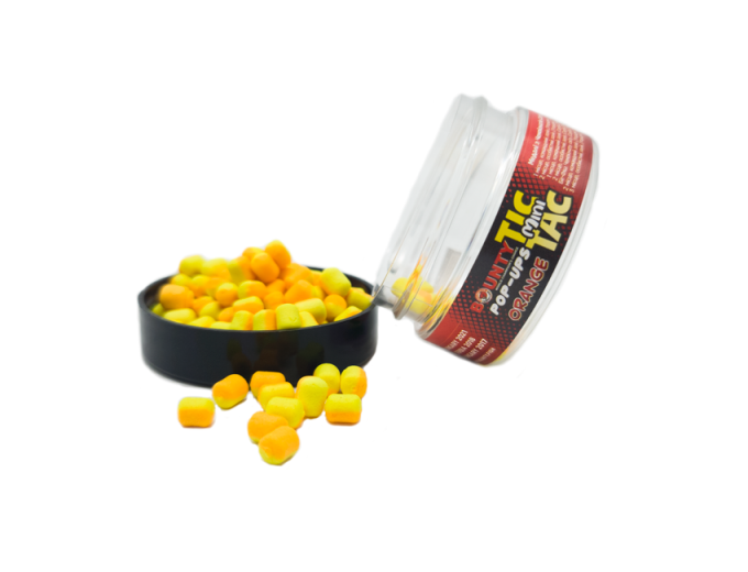 Pop-up Bounty MINI TIC-TAC ORANGE 4/6mm 110 pcs.