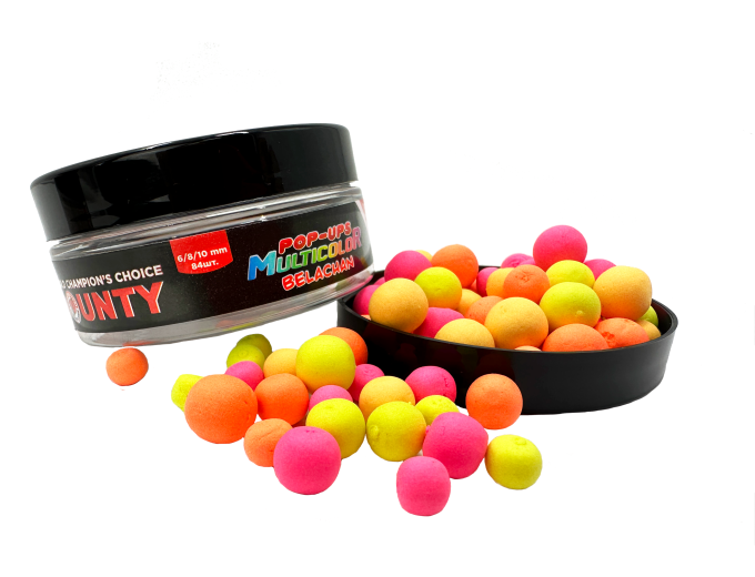 Pop-up BOUNTY MULTICOLOR MULTISIZE BELACHAN 6/8/10mm 84pcs