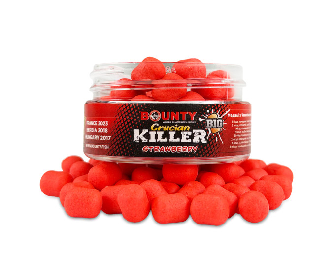 BIG Wafters CRUCIAN KILLER STRAWBERRY 8/10mm